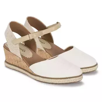 Эспадрильи Ocean на танкетке Baretraps, бежевый