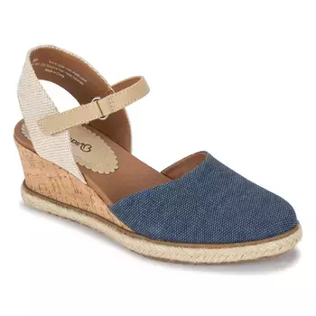 Эспадрильи Ocean на танкетке Baretraps, синий