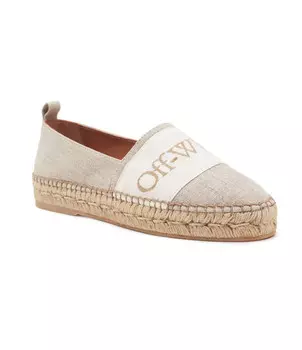 Эспадрильи OFF-WHITE, бежевый