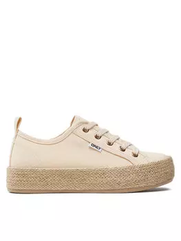 Эспадрильи Onlida 15319621 Only Shoes, бежевый