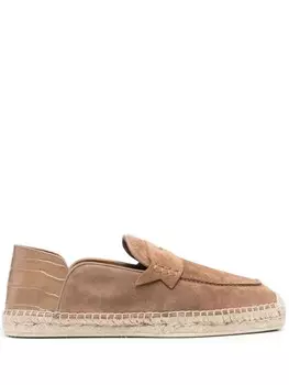 Эспадрильи Paquepapa Christian Louboutin, коричневый