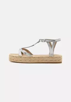 Эспадрильи PAYTON Lauren Ralph Lauren, цвет polished silver