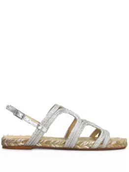 Эспадрильи Pitra Castaer, серебяный