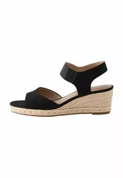 Эспадрильи Platform sandals Next, цвет Mottled Black