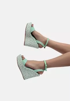 Эспадрильи Queen Helena, зеленый