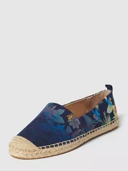 Эспадрильи с цветочным принтом по всей поверхности, модель «CAMERYN» Lauren Ralph Lauren, темно-синий