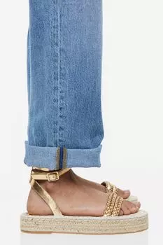 Эспадрильи с тесьмой H&M