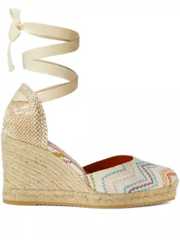 Эспадрильи с зигзагообразным узором Missoni, белый