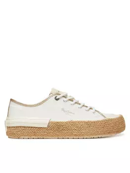 Эспадрильи Samoi Mix PLS31595 Pepe Jeans, белый
