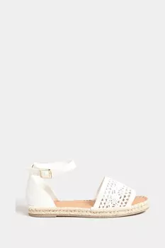 Эспадрильи сандалии Long Tall Sally, белый