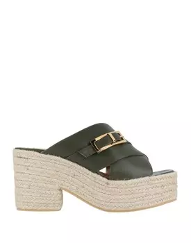 Эспадрильи Sergio Rossi, зеленый