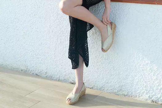 Эспадрильи Sintra на танкетке Camila'S, золотой