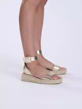 Эспадрильи South Beach, золото