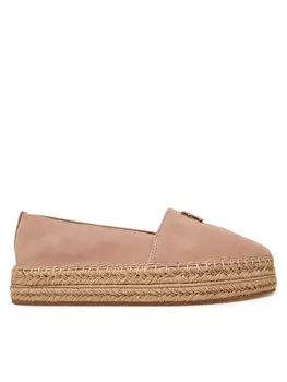 Эспадрильи Suede Platform Espadrille FW0FW08586 Tommy Hilfiger, бежевый