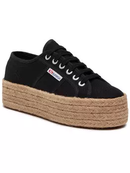 Эспадрильи Superga, черный