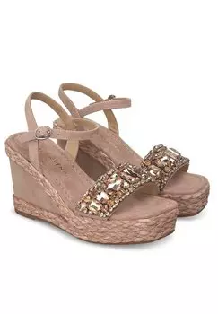 Эспадрильи Tira Con Pedrera Alma en Pena, светло-розовые