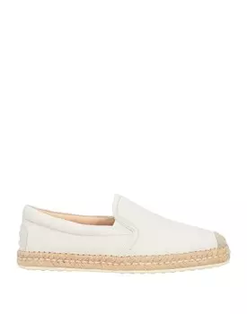 Эспадрильи Tod'S, молочный