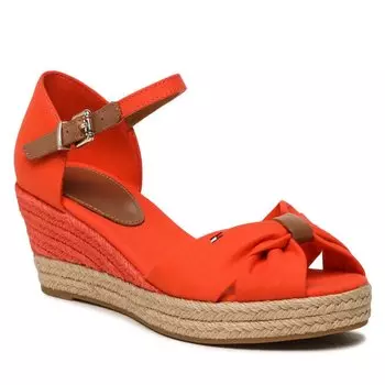 Эспадрильи Tommy Hilfiger BasicOpen Toe, оранжевый