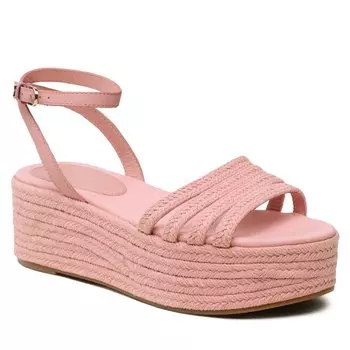 Эспадрильи Tommy Hilfiger EssenitalFlatform Sandal, розовый