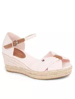 Эспадрильи Tommy Hilfiger, розовый