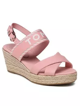 Эспадрильи Tommy Hilfiger, розовый