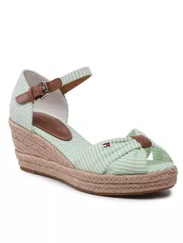 Эспадрильи Tommy Hilfiger, зеленый