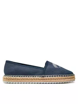 Эспадрильи Tommy Jeans Tjw Varsity Espadrille EN0EN02470, темно-синий