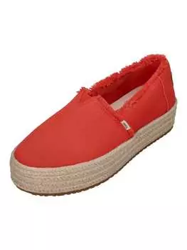 Эспадрильи TOMS, красный