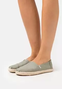 Эспадрильи TOMS, темно-зеленый