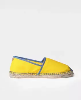 Эспадрильи унисекс на плоской подошве из ткани однотонных тонов Toni Pons, желтый