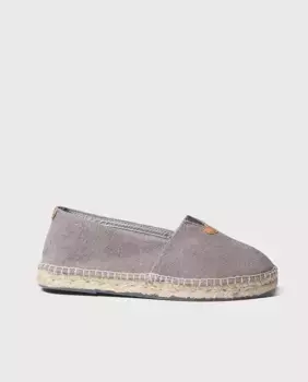Эспадрильи унисекс на плоской подошве из однотонной ткани Toni Pons, серый