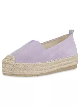Эспадрильи VAN HILL, цвет helllila