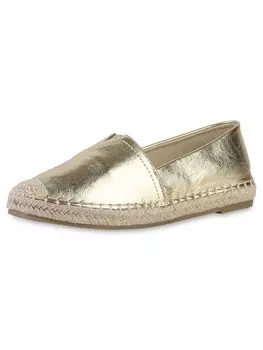 Эспадрильи VAN HILL, золотой