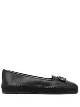 Эспадрильи Vara с пряжками Ferragamo, черный
