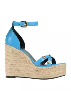 Эспадрильи Versace, лазурный