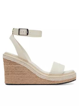 Эспадрильи Wedge Sandal 70 - He Hw0Hw02376 Calvin Klein, белый