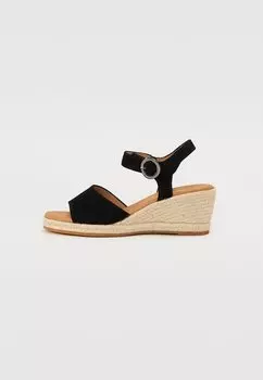 Эспадрильи Wedge sandals Gabor Comfort, черный