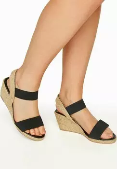 Эспадрильи Yours Clothing, черный