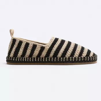 Эспадрильи Zara Crochet, мультиколор