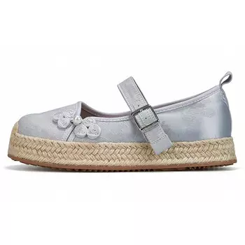 Эспадрильи женские Joy&Mario, серый