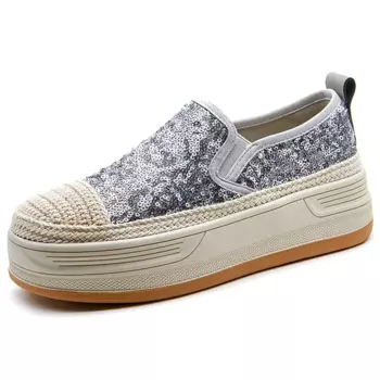 Эспадрильи женские Nrdrofficial, серебряный