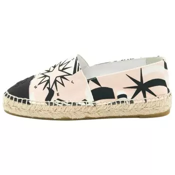 Эспадрильи женские розовые Chanel