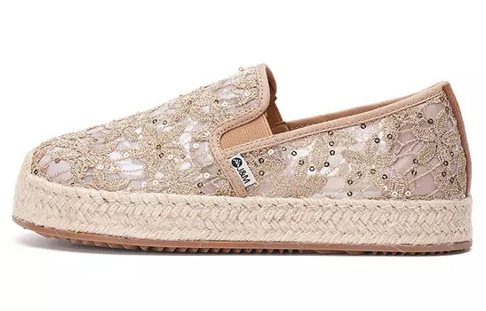 Эспадрильи женские с низким верхом Joy&Mario, черный