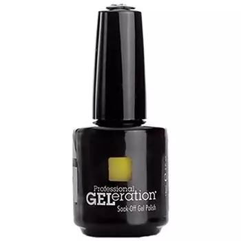 Jessica Cosmetics Гель-лак для ногтей GELeration Yellow Lightning