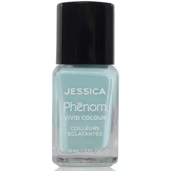 Jessica Phenom Яркий цветной лак для ногтей Стойкий гелеобразный лак для ногтей без УФ-подсветки Celestial Blue 14 мл
