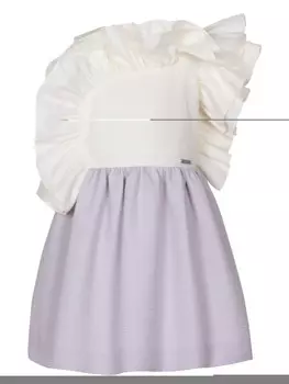 JESSIE AND JAMES платье с оборками, фиолетовый