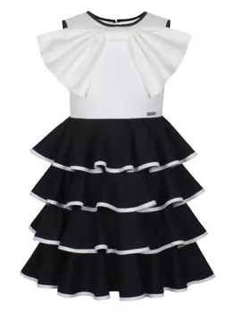 JESSIE AND JAMES платье с оборками, синий