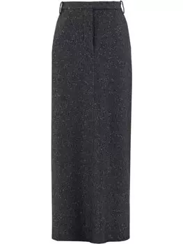 Эсте макси юбка CRIDA, серый