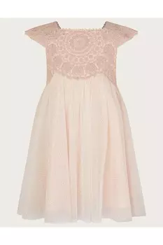 Эстелла детское платье Monsoon, розовый