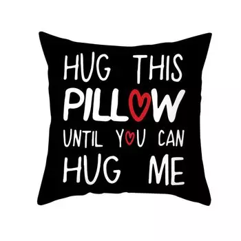 Эстетический чехол для подушки из ультратолстого полиэстера, тонкая вышивка, подушка с надписью «Любовь», чехол, домашний чехол, изображения-E Stuttg